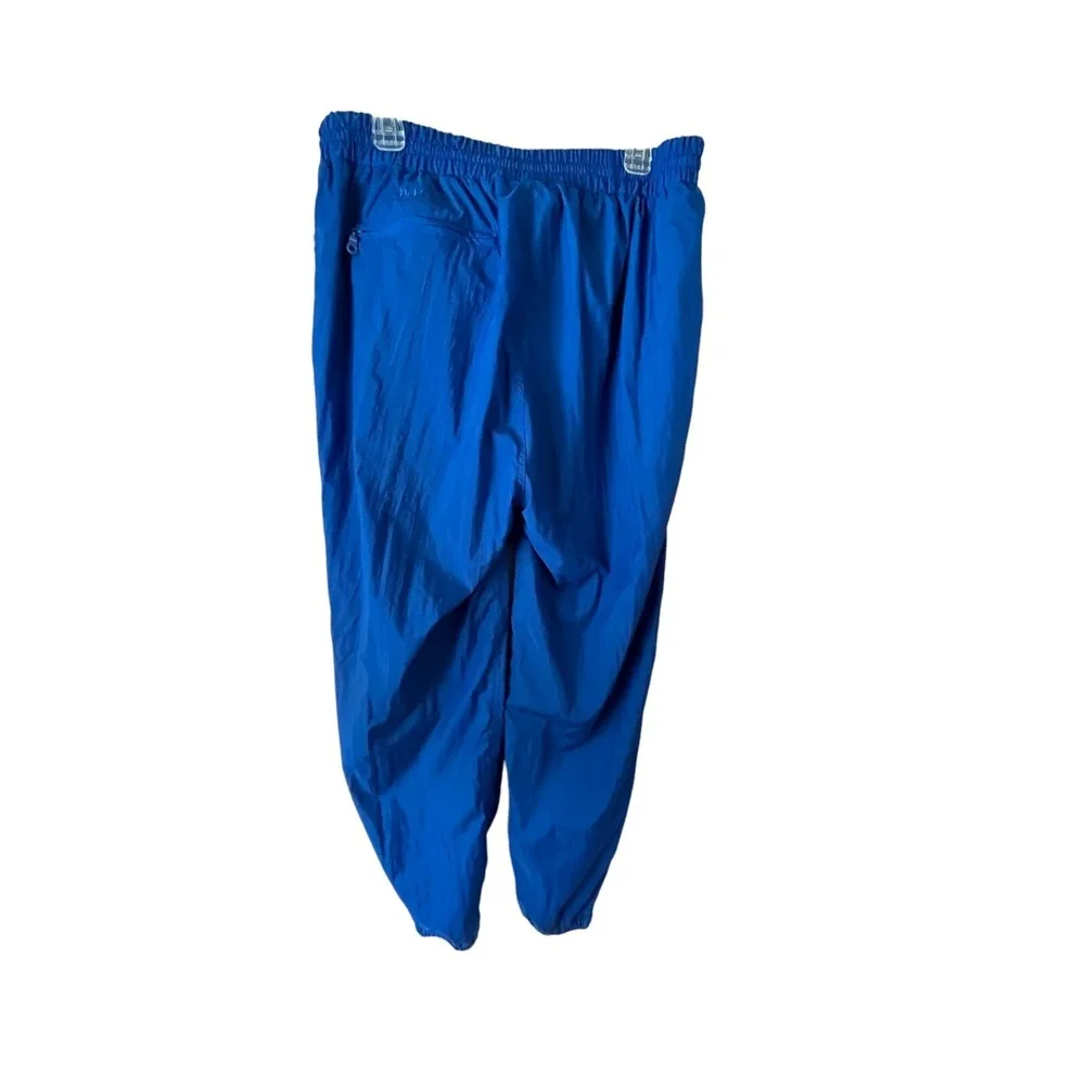 DeLong NWT Men's Track‎ Windbreaker Pants Mesh Lining Blue Size XL